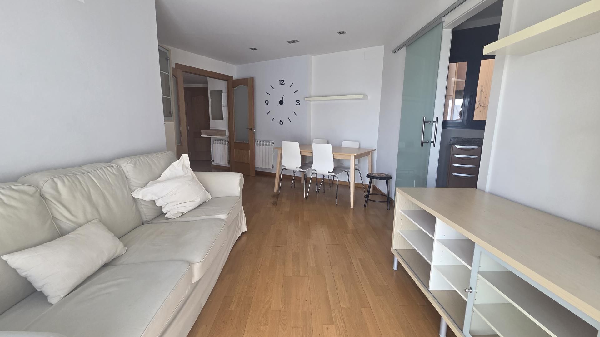 Living room of Apartment for sale in  Lleida Capital  with Heating, Furnished and Oven