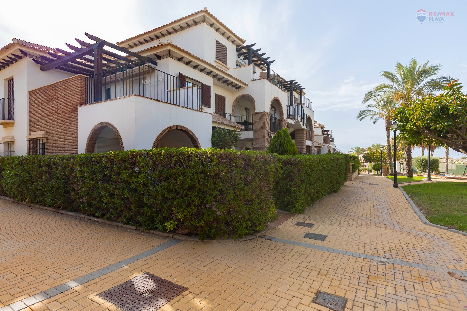 Exterior view of Duplex for sale in Vera  with Air Conditioner, Private garden and Terrace