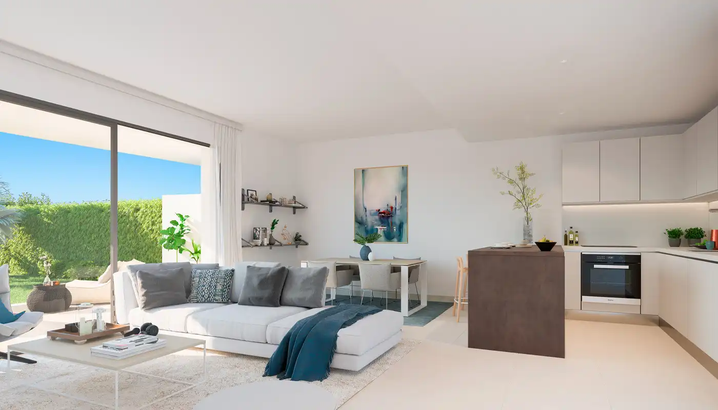 Apartamento con piscina en venta en Riviera del Sol, imagen 2