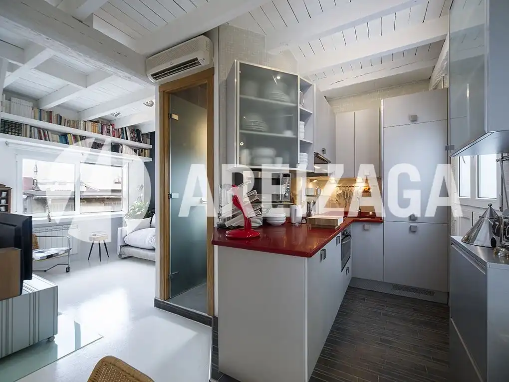 Cocina de Ático en venta en Donostia - San Sebastián  con Calefacción