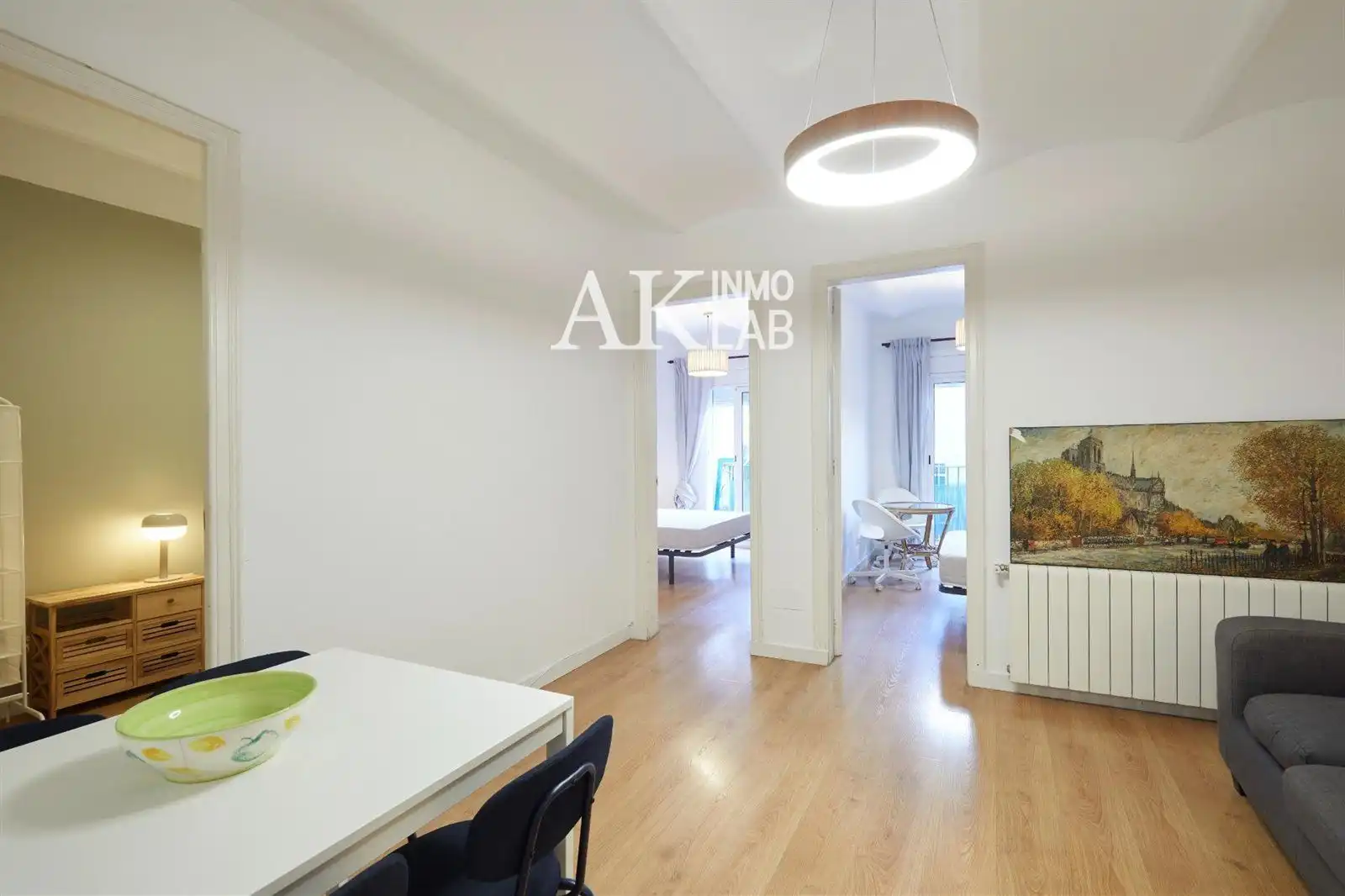 Bedroom of Apartments for sale in Barcelona  with Air Conditioner, Terrace and Furnished