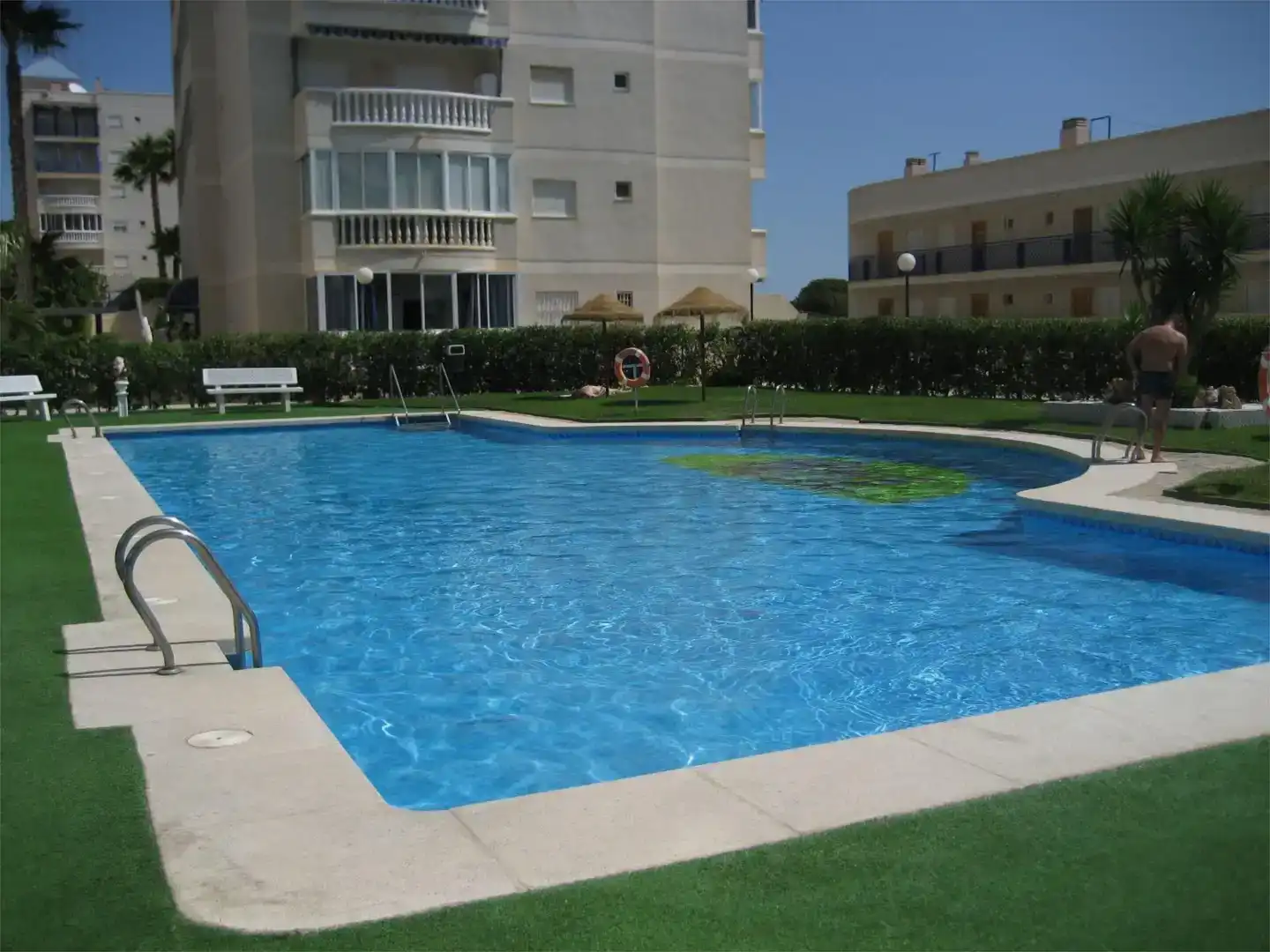 Schwimmbecken von Dachboden zur Miete in Elche / Elx mit Terrasse