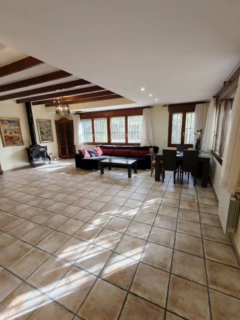Sala de estar de Casa o chalet de alquiler en San Vicente del Raspeig / Sant Vicent del Raspeig con Aire acondicionado, Calefacción y Jardín privado