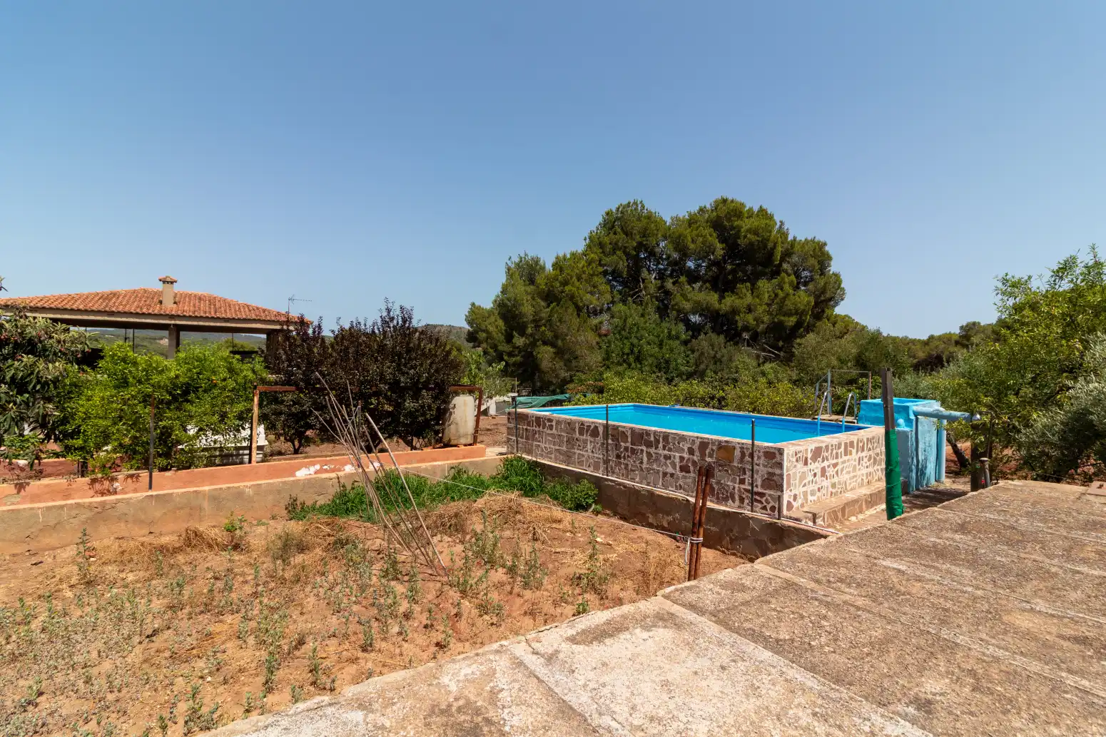Piscina de Casa o xalet en venda en Albalat dels Tarongers amb Aire condicionat, Jardí privat i Parquet