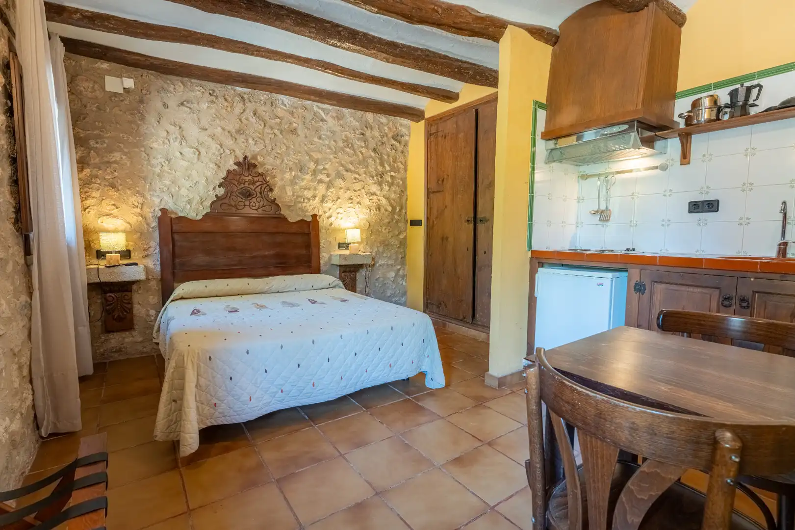 Bedroom of Houses for sale in Montblanc  with Air Conditioner, Heating and Private garden