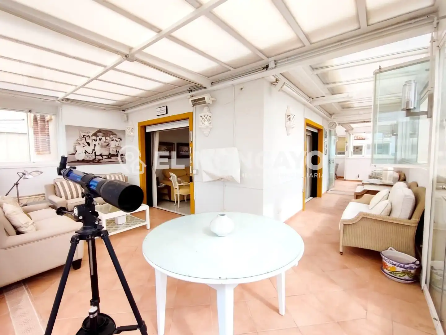 Terraza de Ático en venta en Guardamar del Segura con Aire acondicionado, Calefacción y Jardín privado