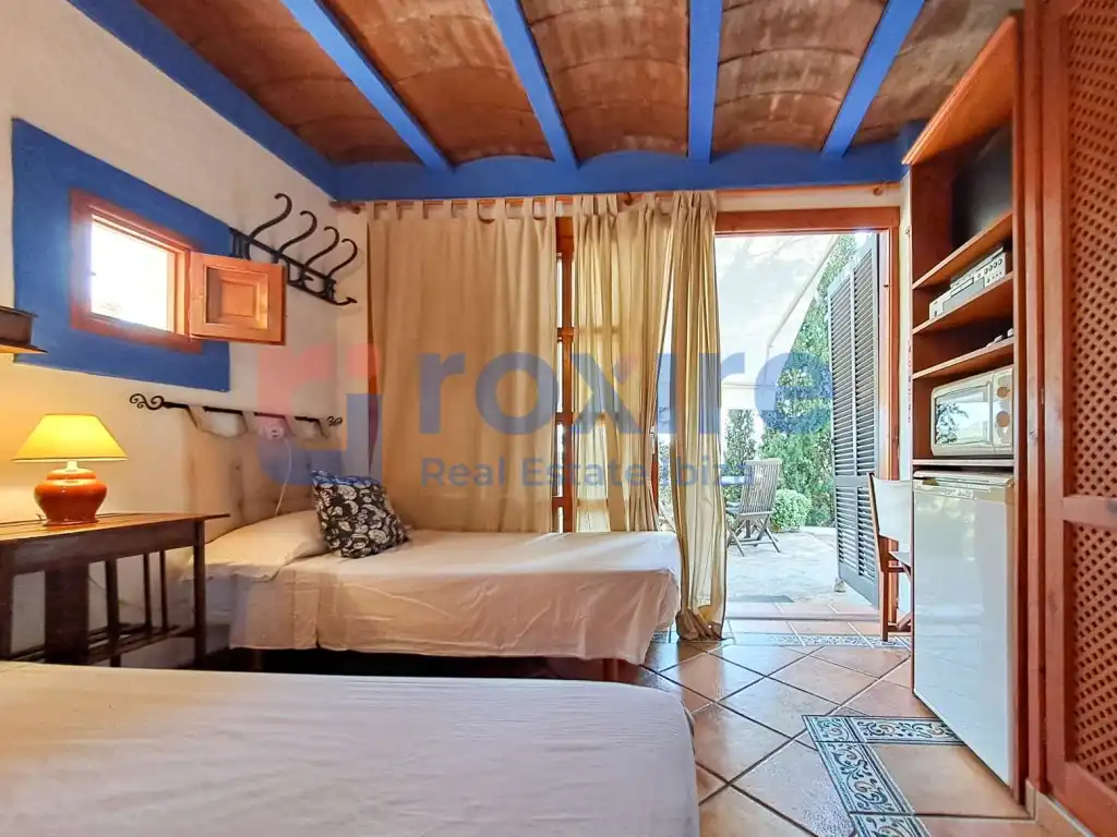 Dormitori de Casa o xalet de lloguer en Sant Joan de Labritja amb Aire condicionat, Calefacció i Jardí privat