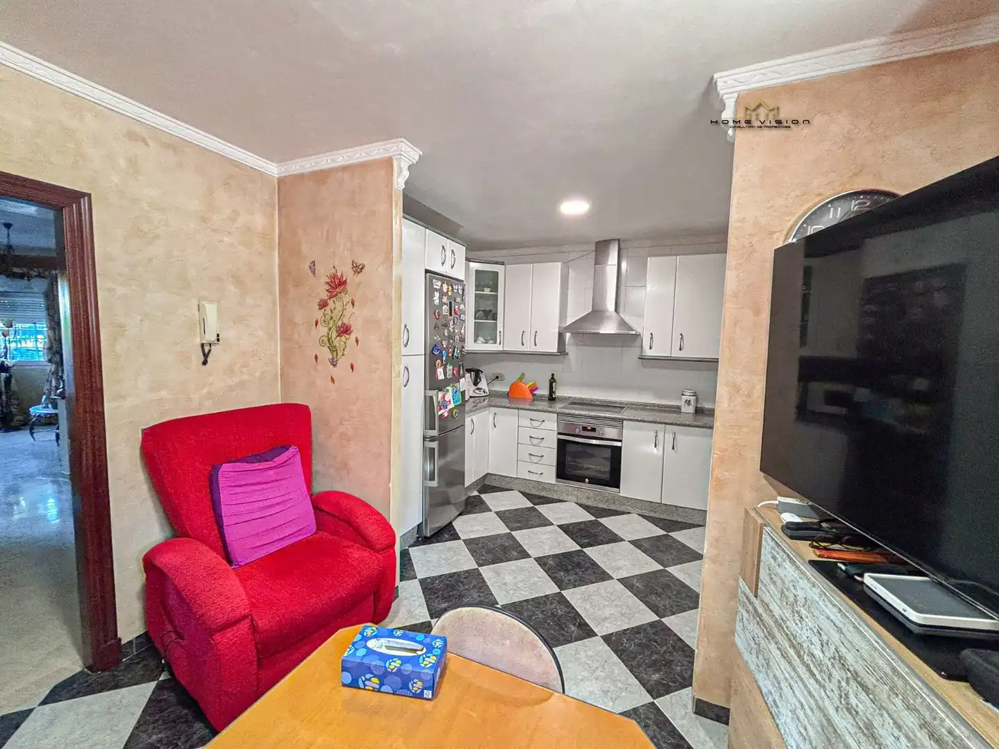Cocina de Casa adosada en venta en Jerez de la Frontera con Aire acondicionado, Calefacción y Terraza