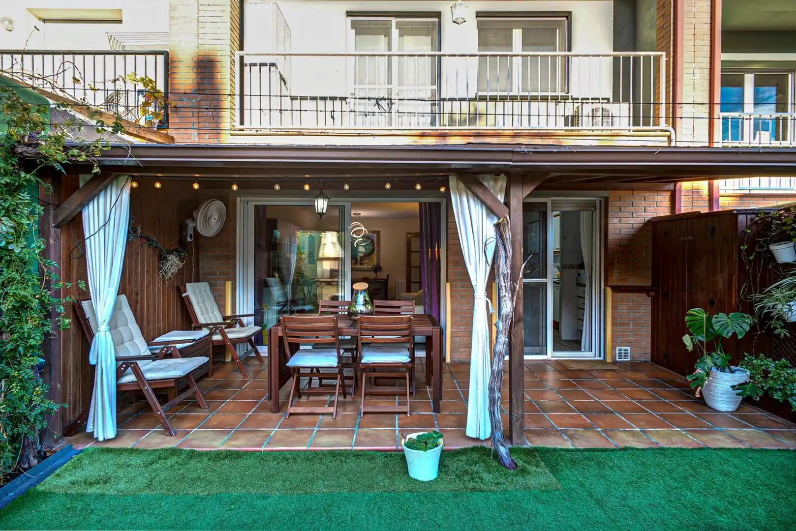 Jardín de Casa adosada en venta en Igualada con Aire acondicionado, Calefacción y Terraza