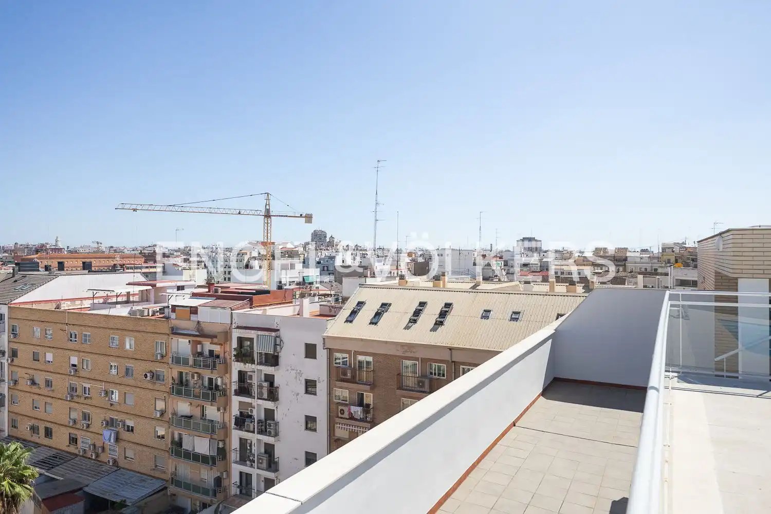 Terrasse von Wohnung zur Miete in Extramurs