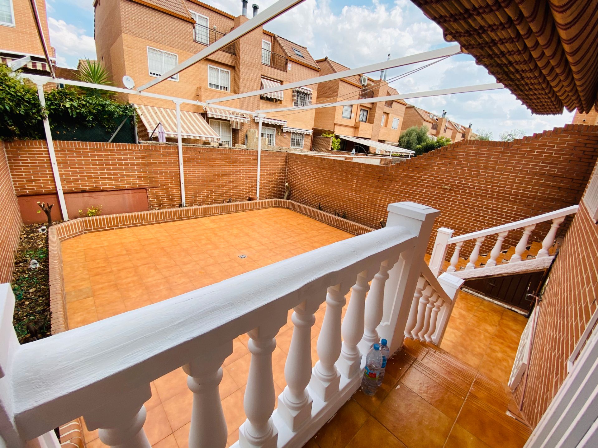 Terrace of Single-family semi-detached for sale in Alcalá de Henares  with Air Conditioner, Heating and Private garden