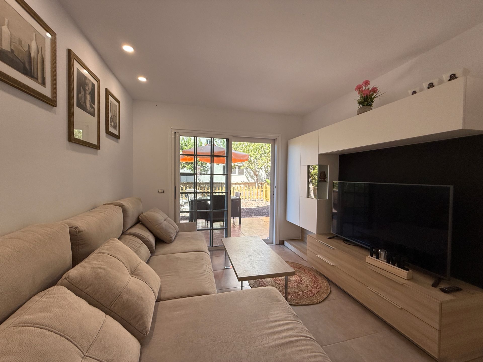 Living room of Apartment for sale in San Miguel de Abona  with Private garden, Storage room and Furnished