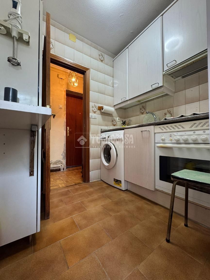 Cocina de Piso en venta en  Madrid Capital con Aire acondicionado, Parquet y Terraza