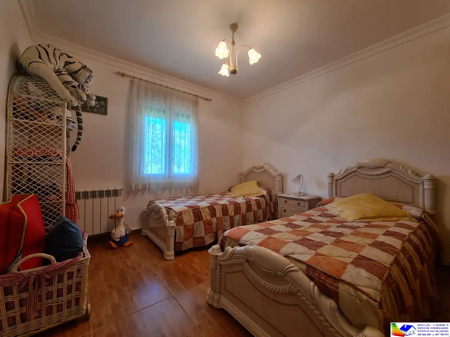 Habitación de Casa o chalet en venta en Fuente El Saz de Jarama con Aire acondicionado, Calefacción y Jardín privado