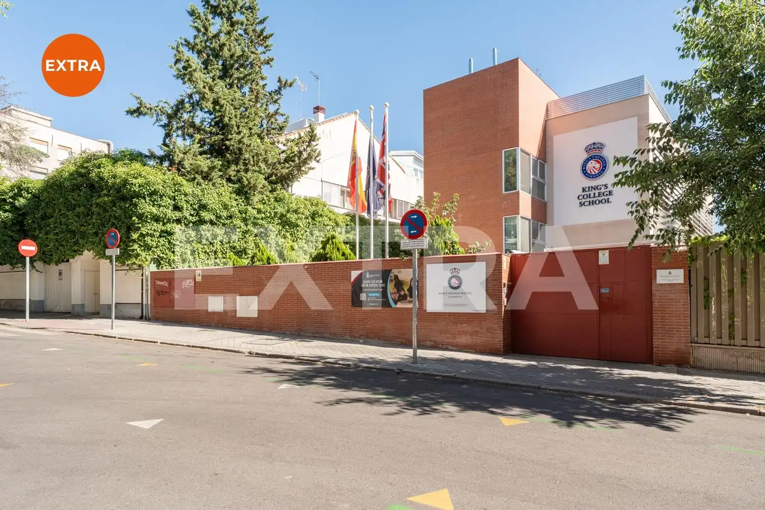 Vista exterior de Piso de alquiler en Madrid con Calefacción