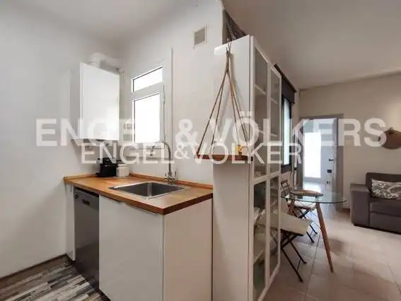 Cocina de Ático en venta en Barcelona con Calefacción, Parquet y Terraza