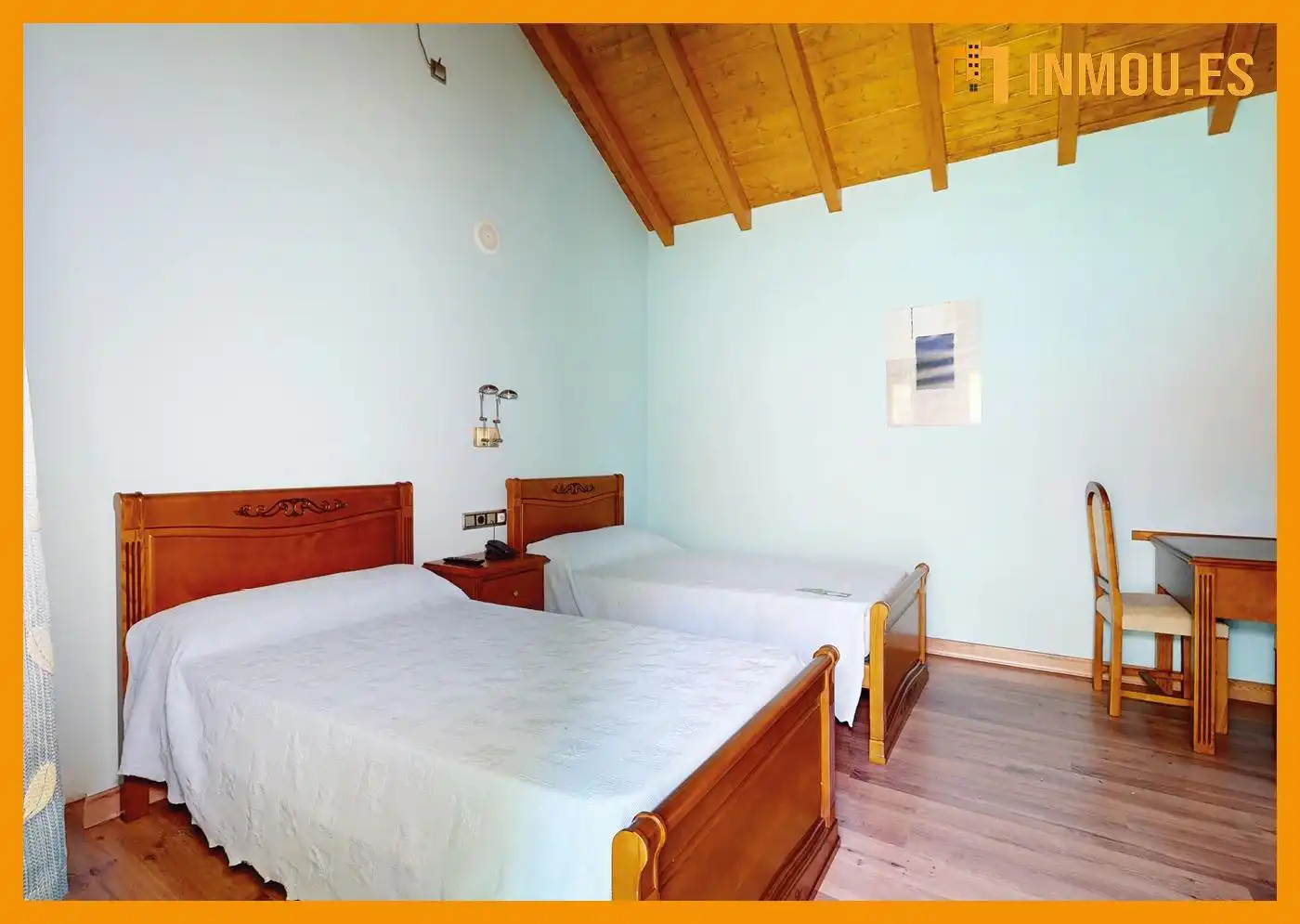 Schlafzimmer von Haus oder Chalet zum Verkauf in O Irixo mit Heizung