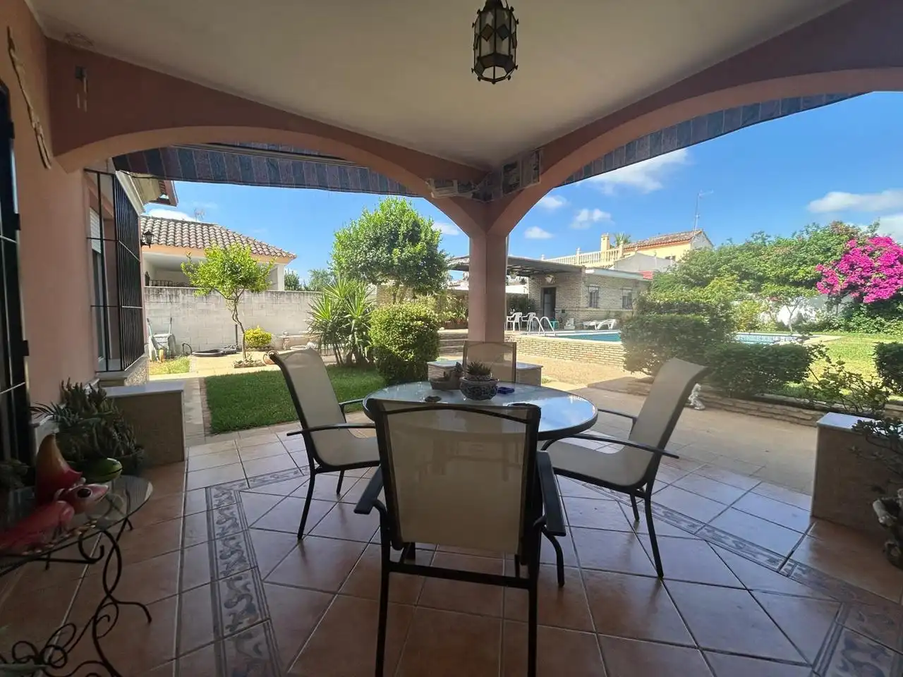 Jardín de Casa o chalet en venta en Alcalá de Guadaira con Aire acondicionado, Jardín privado y Terraza