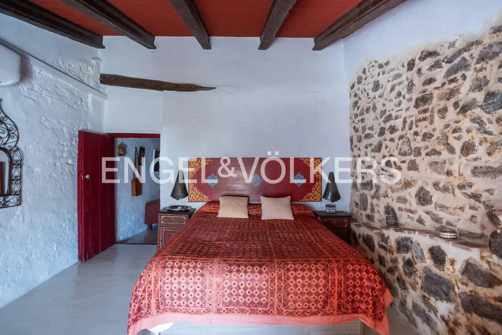 Habitación de Casa o chalet en venta en Cazalla de la Sierra con Calefacción, Amueblado y Balcón