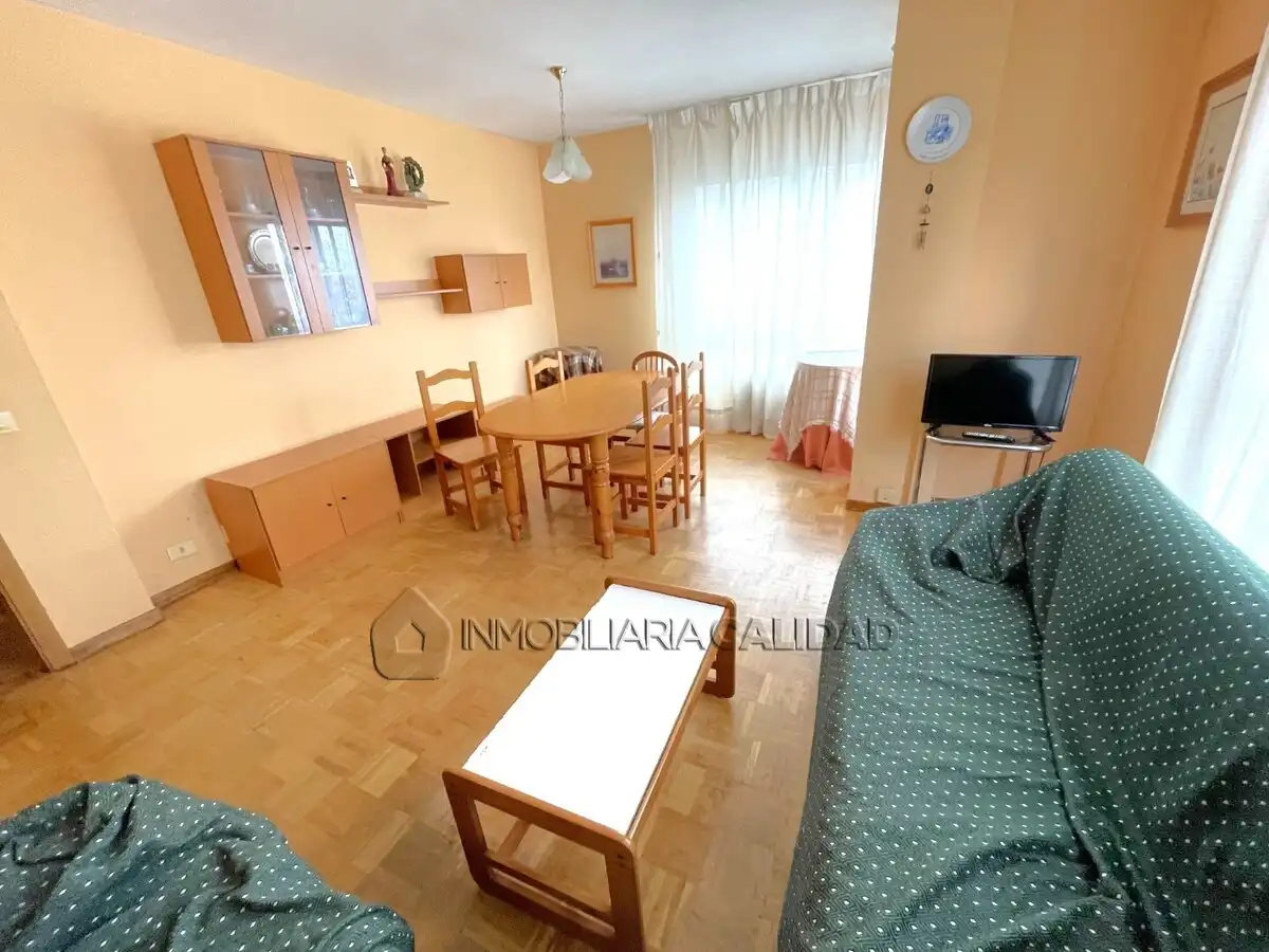 Living room of Flat for rent in Burgos  with Heating and Furnished