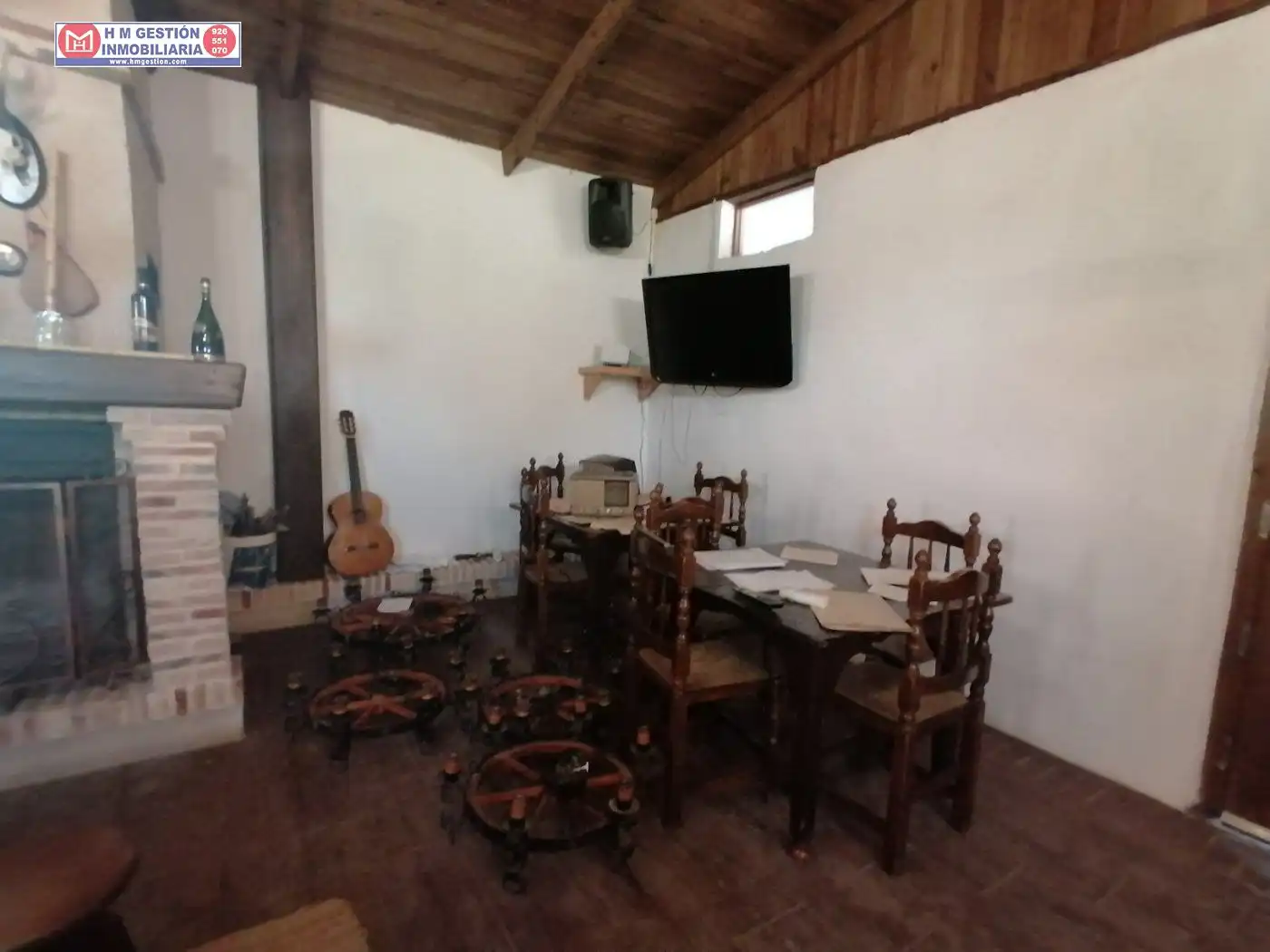 Esszimmer von Country house zum Verkauf in Alcázar de San Juan mit Privatgarten, Schwimmbad und Möbliert