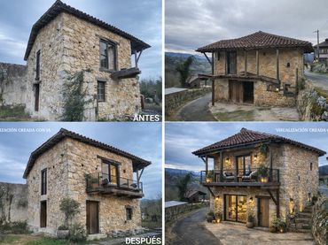 Maison rustique à vendre à Carretera de Cardes Y Valle