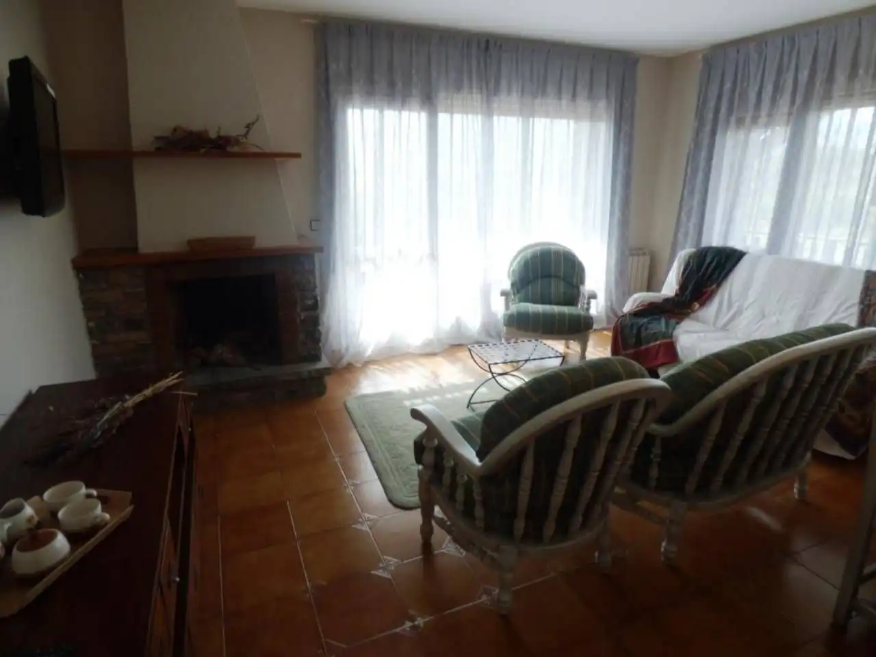 Wohnzimmer von Wohnung zur Miete in Bellver de Cerdanya mit Möbliert und Balkon