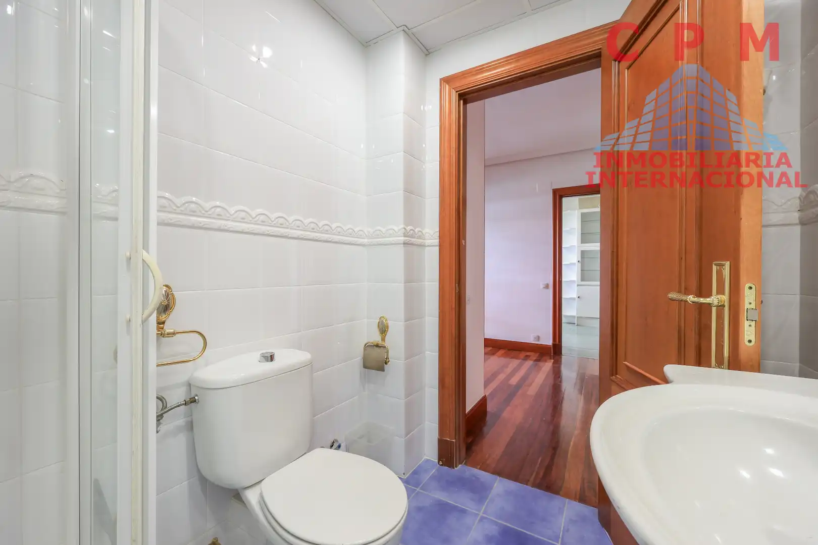 Badezimmer von Wohnung zur Miete in Madrid mit Klimaanlage, Heizung und Parkett