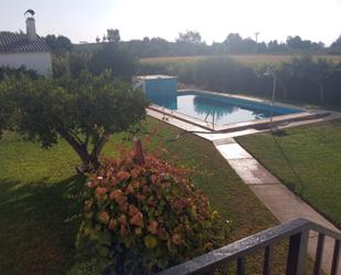 Swimming pool of House or chalet for sale in Mengabril  with Private garden, Storage room and Swimming Pool