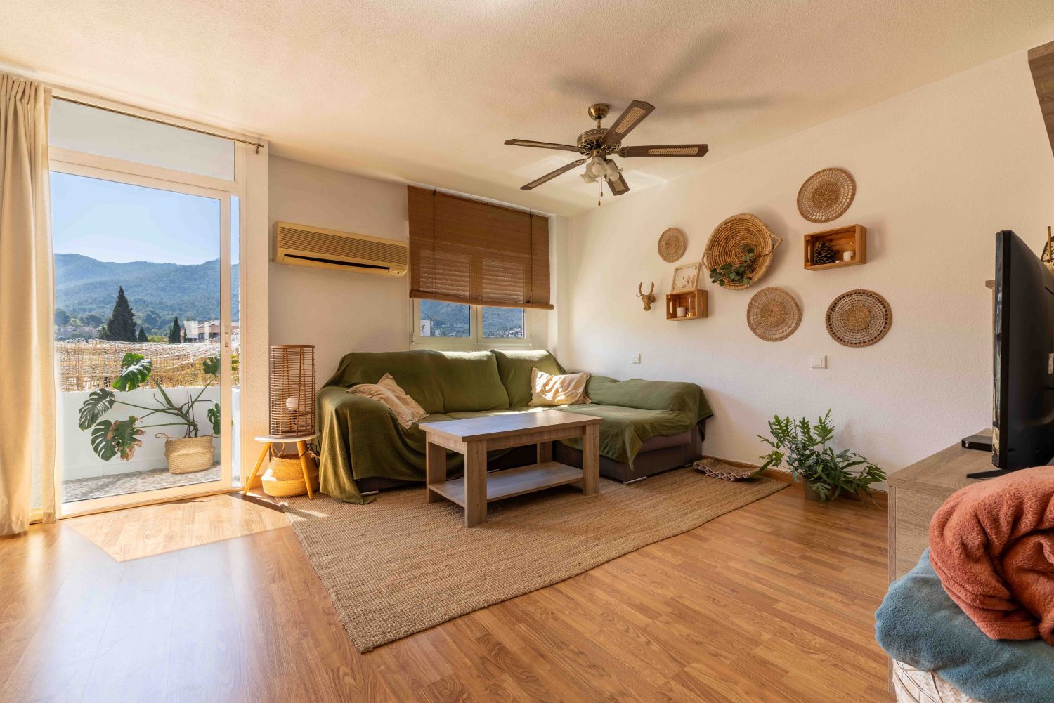 Living room of Flat for sale in  Murcia Capital  with Air Conditioner, Heating and Furnished