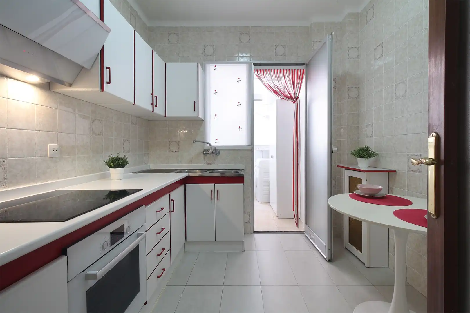 Kitchen of Flat for sale in Albacete  with Air Conditioner, Heating and Furnished
