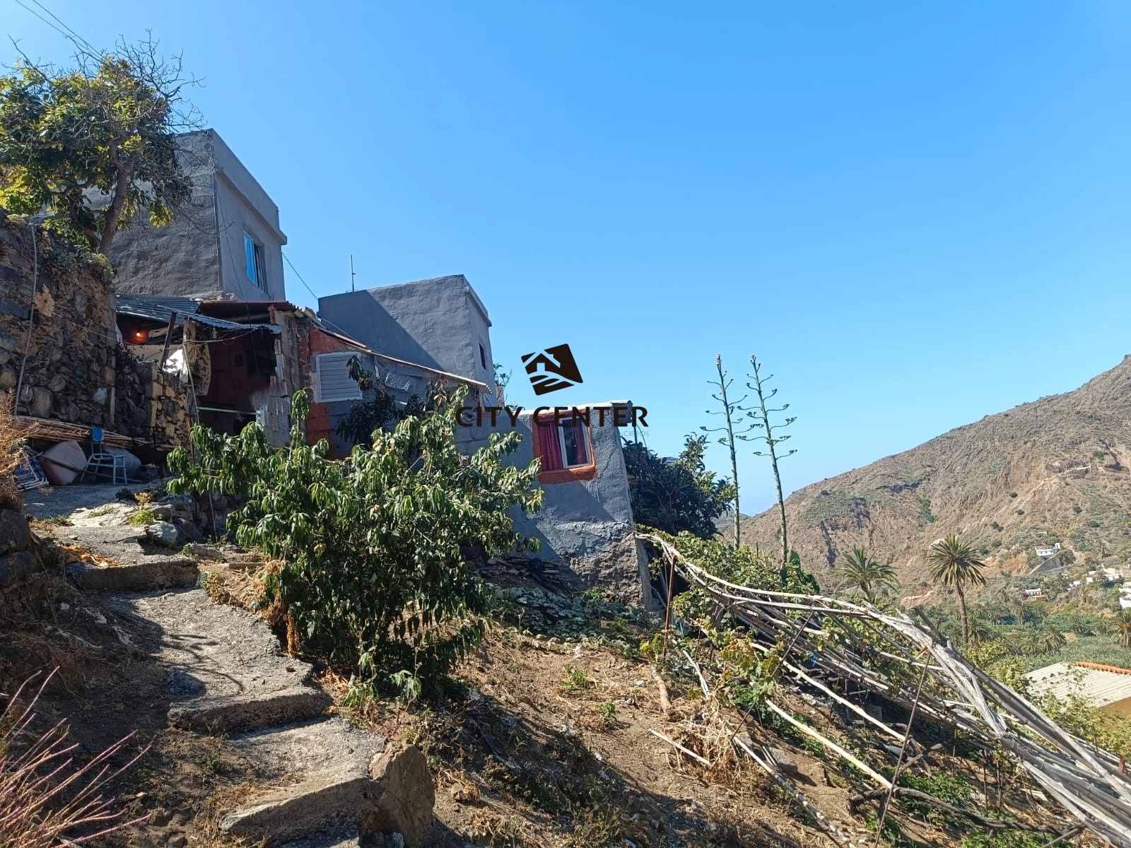 Vista exterior de Casa o xalet en venda en Hermigua amb Moblat