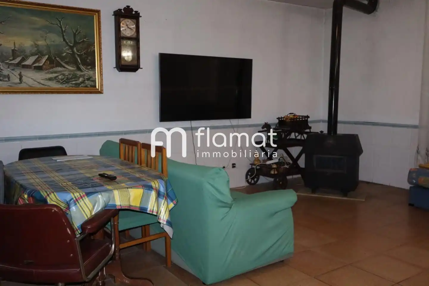 Sala d'estar de Casa o xalet en venda en Massanes amb Jardí privat i Terrassa