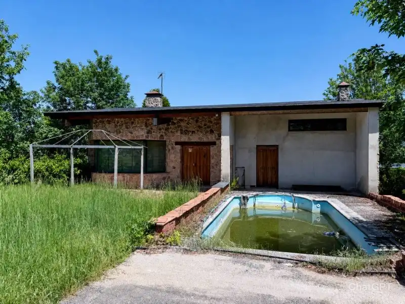 Swimming pool of Houses for sale in El Espinar  with Heating, Private garden and Terrace