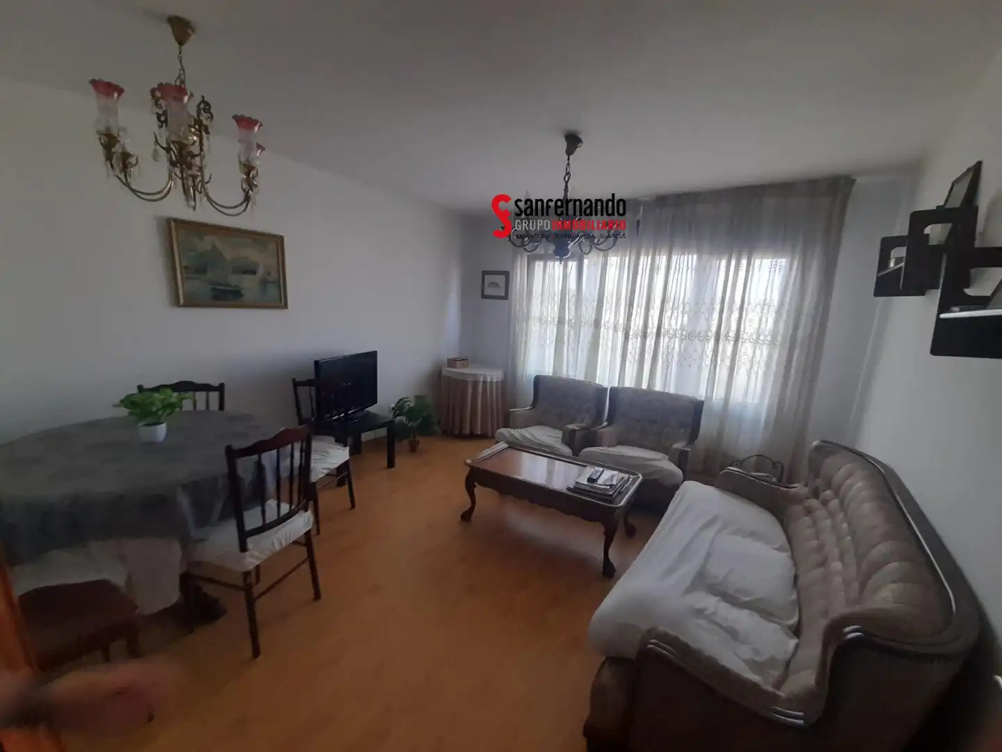 Living room of Flat for rent in Santander  with Furnished