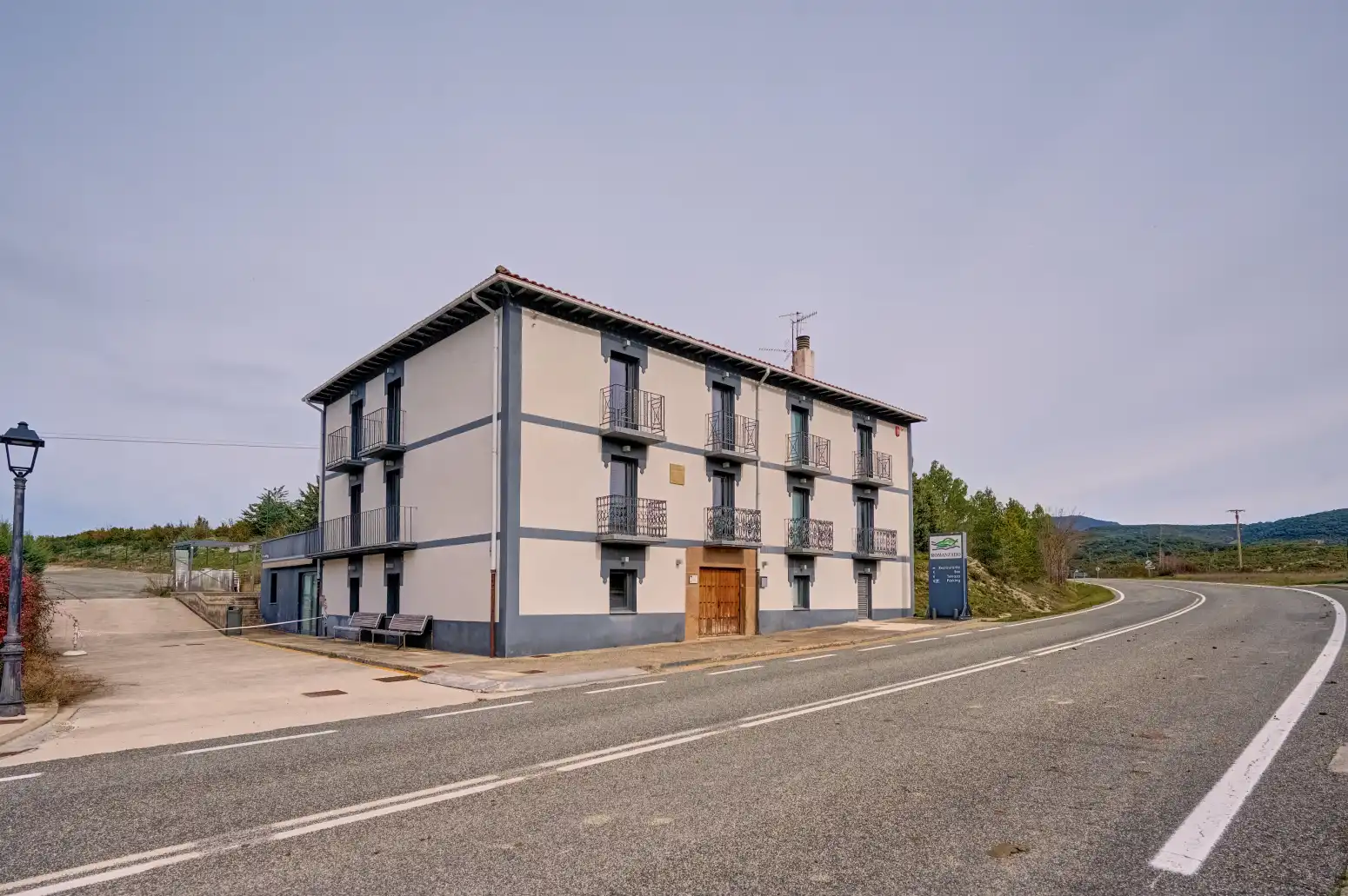 Vista exterior de Casa o xalet en venda en Romanzado / Erromantzatua amb Calefacció i Terrassa