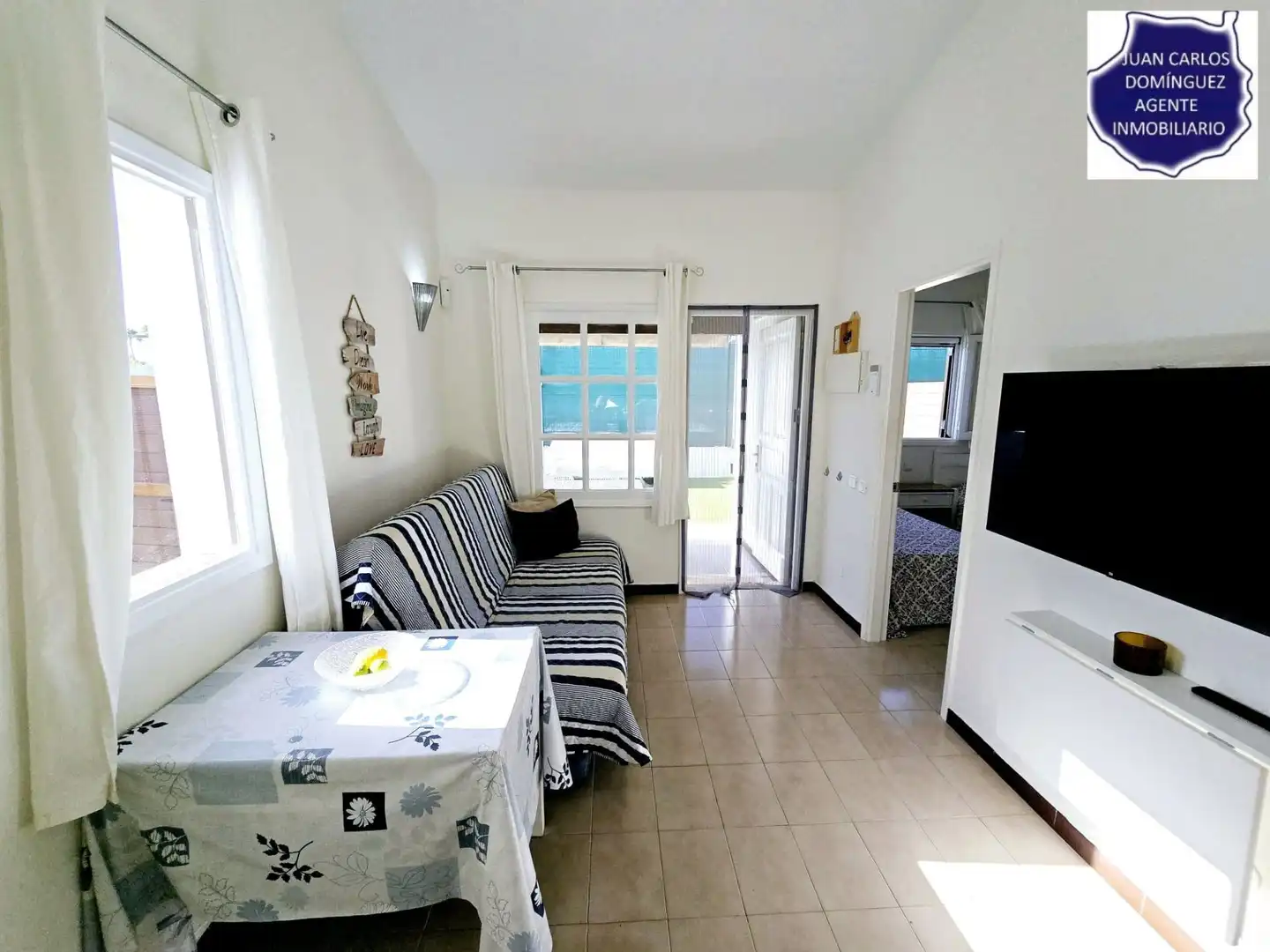 Wohnzimmer von Haus oder Chalet zur Miete in San Bartolomé de Tirajana mit Privatgarten, Terrasse und Möbliert