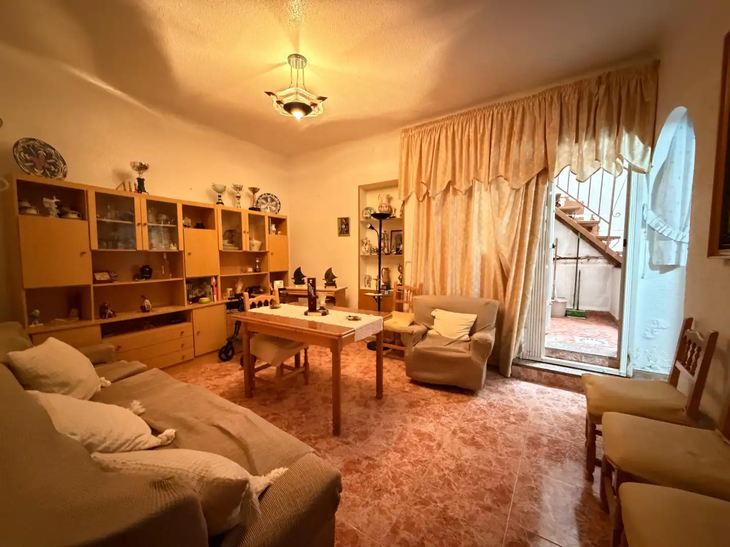 Sala de estar de Casa o chalet en venta en Águilas con Terraza, Amueblado y Balcón