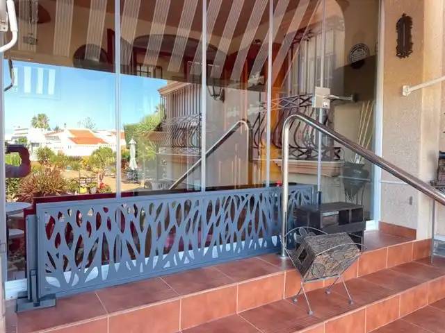 Terrace of Houses for sale in Almería  with Air Conditioner, Heating and Private garden