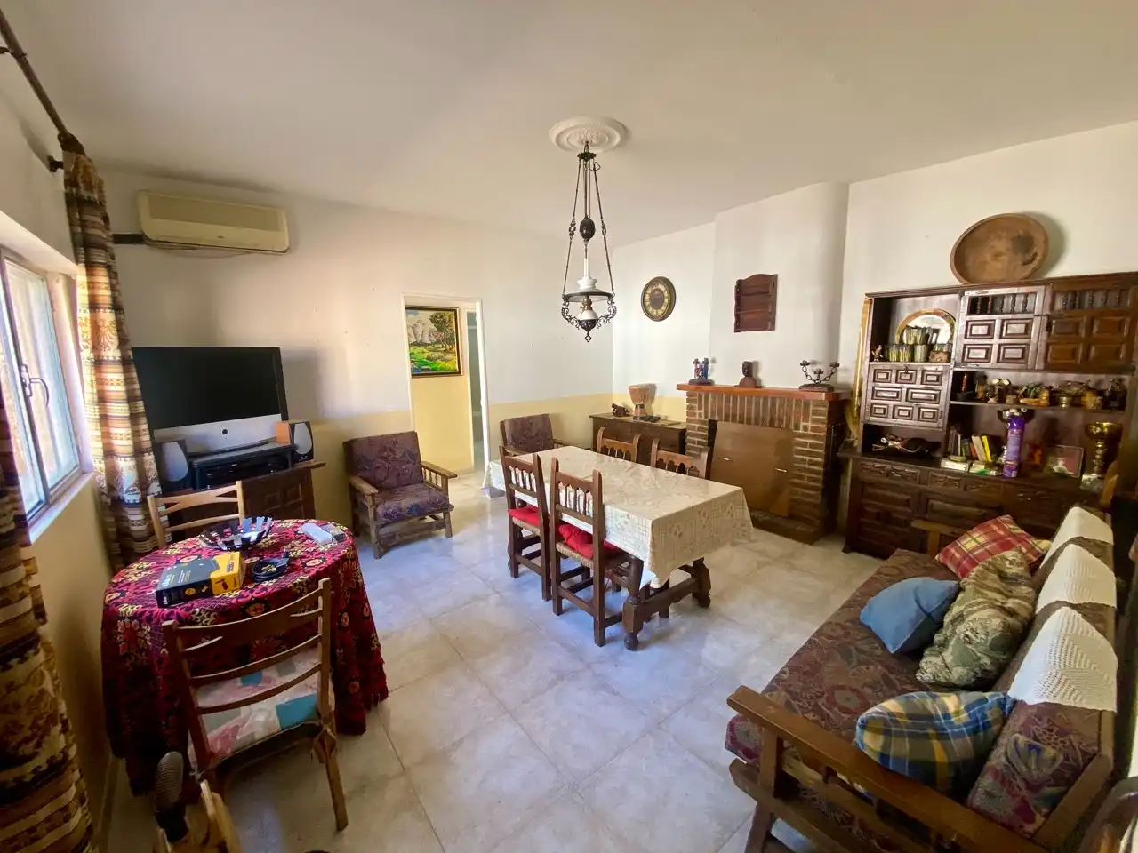 Dining room of Houses for sale in Malagón  with Air Conditioner, Heating and Terrace
