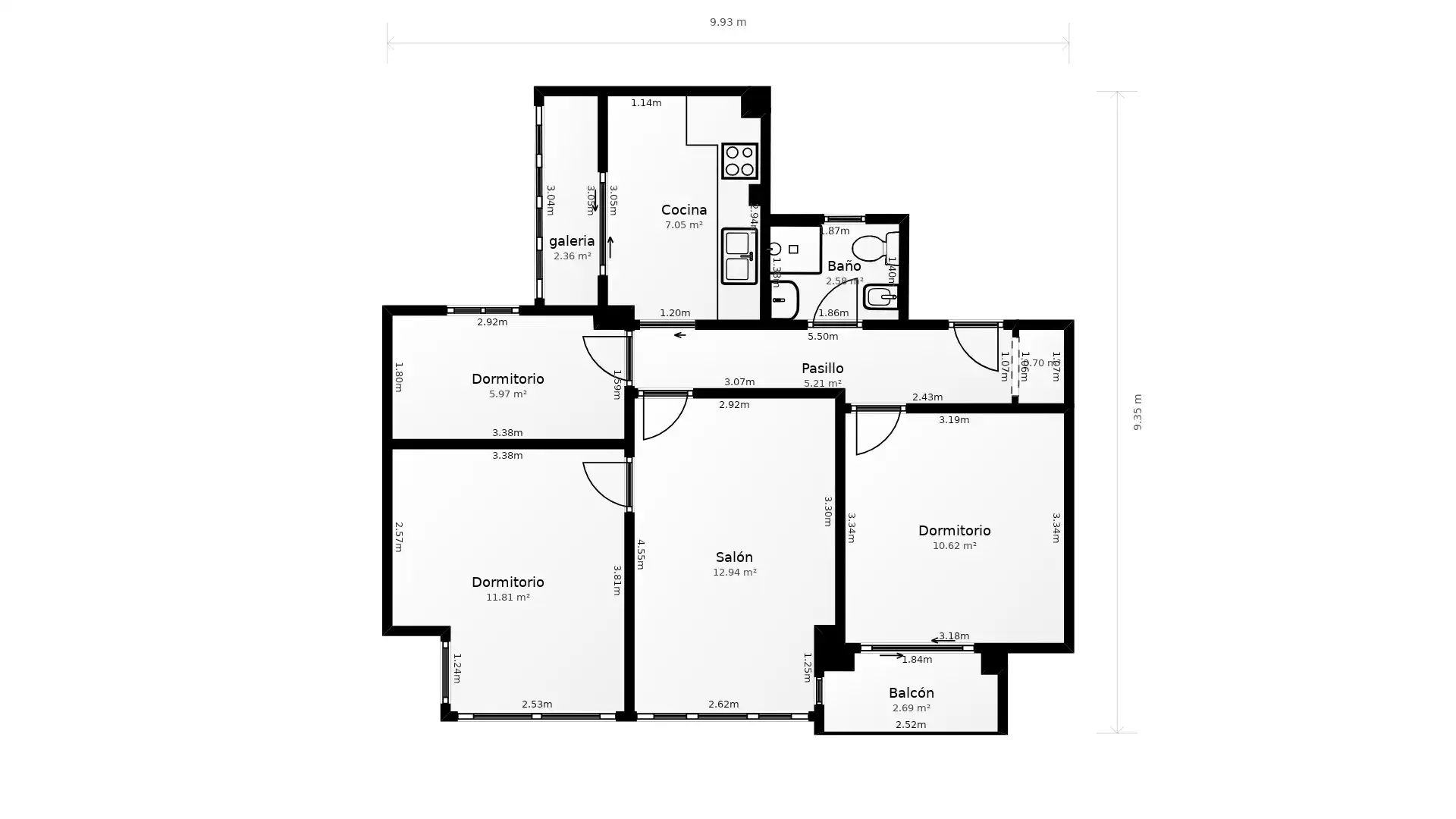 Appartement à vendre à Calle Bazán 15, imagen 36