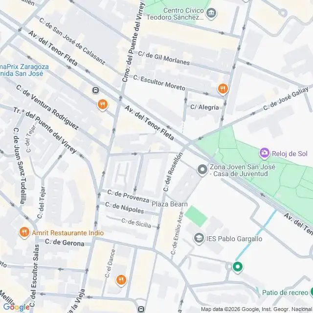 Vista exterior de Pis en venda en Zaragoza