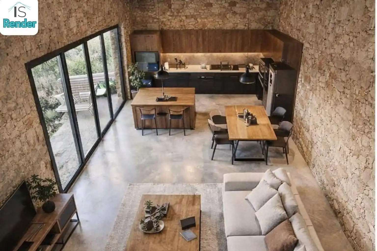 Sala de estar de Casa o chalet en venta en Vilaür