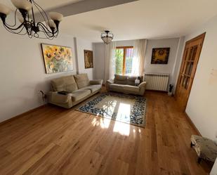 Living room of Single-family semi-detached for sale in  Zaragoza Capital  with Air Conditioner, Heating and Private garden