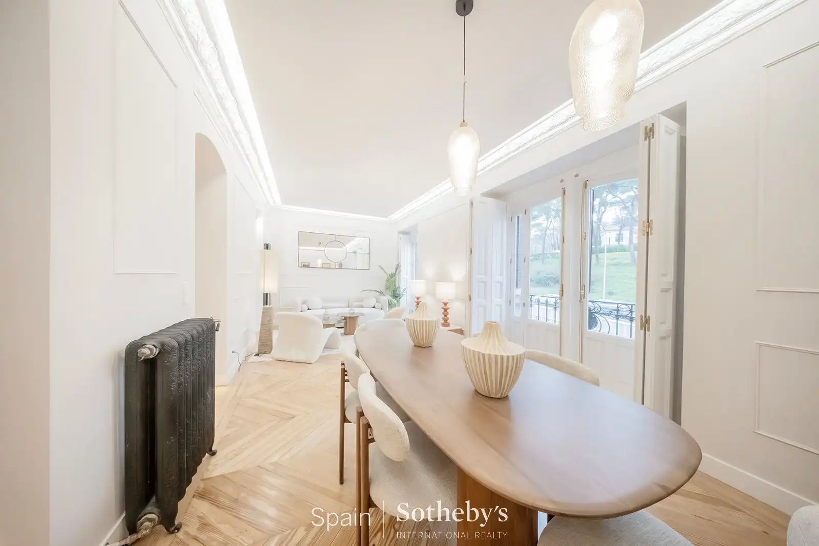 Dining room of Apartments for sale in Madrid  with Air Conditioner and Heating