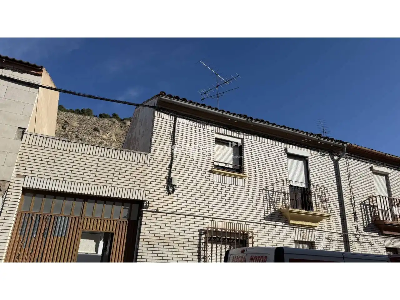 Vista exterior de Casa o chalet en venta en Azagra con Calefacción