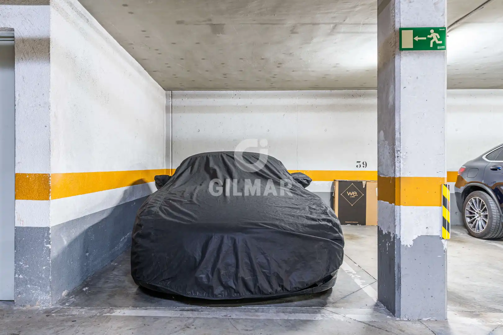 Parking of Duplexes for sale in Madrid  with Heating, Private garden and Storage room