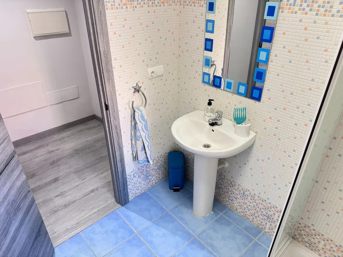 Baño de Casa o chalet en venta en Roquetas de Mar con Aire acondicionado, Jardín privado y Terraza
