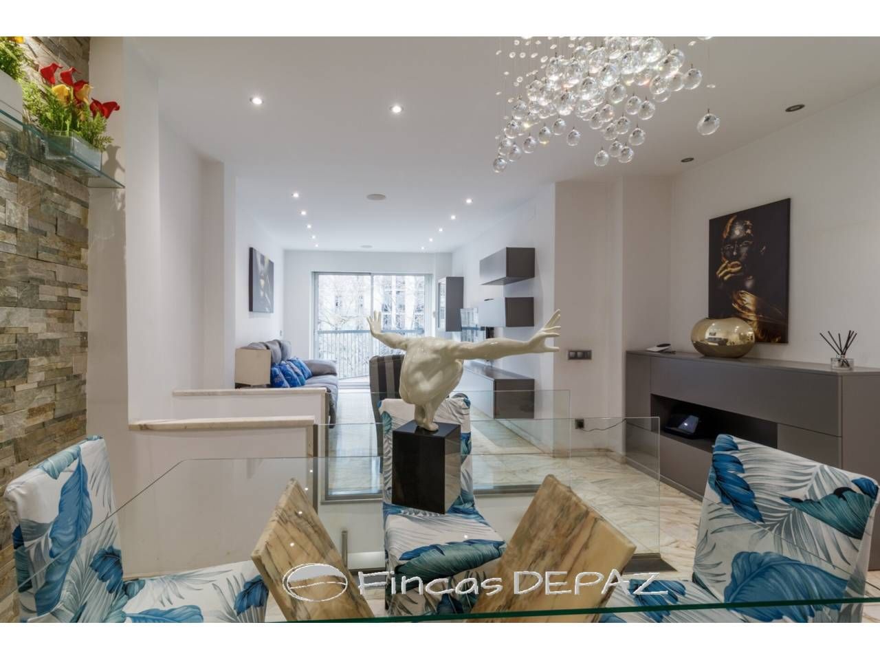 Sala d'estar de Dúplex en venda en  Barcelona Capital amb Aire condicionat, Calefacció i Terrassa