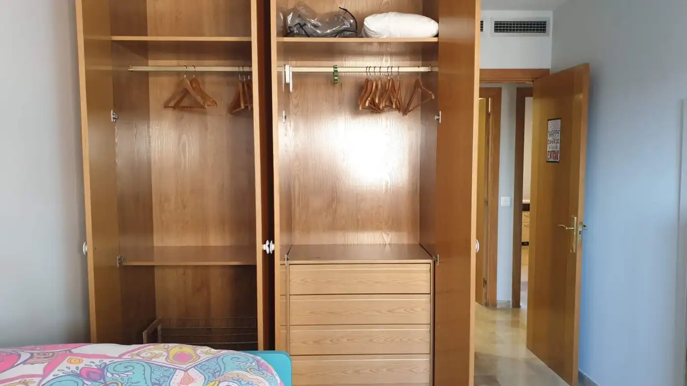 Bedroom of Flat for rent in Alicante / Alacant  with Air Conditioner, Terrace and Furnished